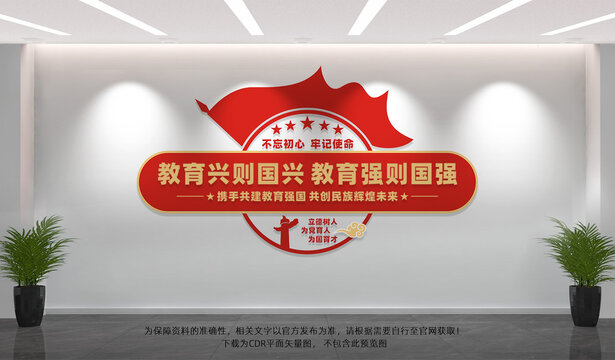教育强国文化墙