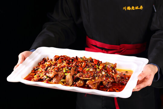 香酥手撕骨香辣排骨