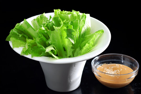 麻酱油麦菜