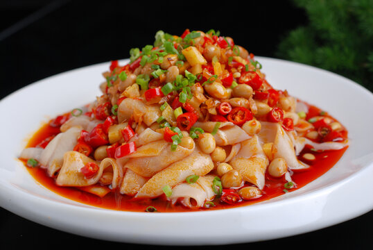 水豆豉鹅肠