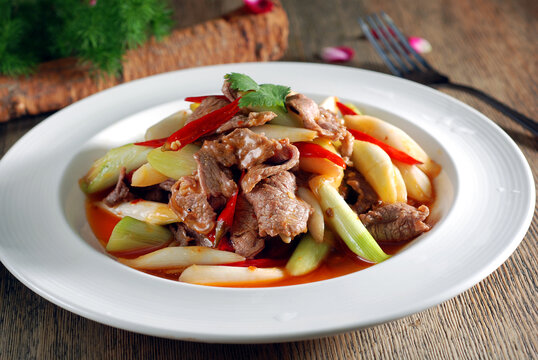 泡椒炒羊肉