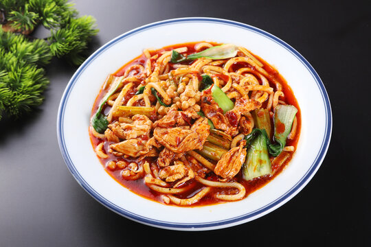 鸡肉炒米粉