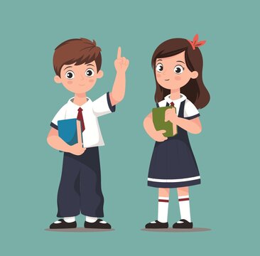 卡通学生