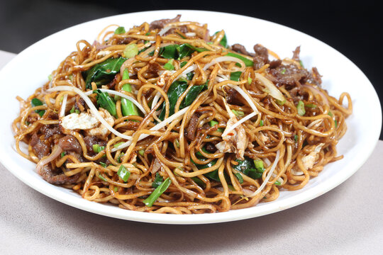 干炒牛肉面