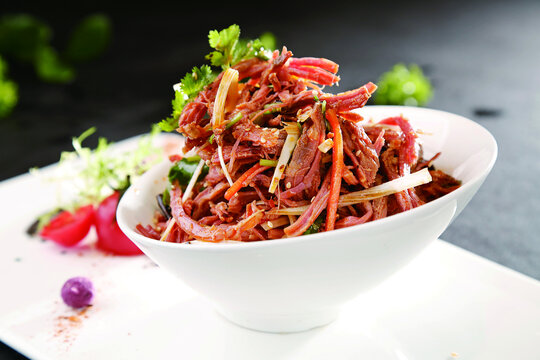 手撕驴肉