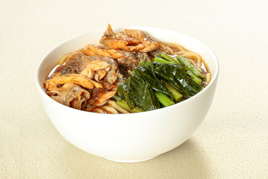 雪菜鱼肉面