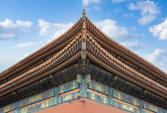 古建筑斗拱屋檐