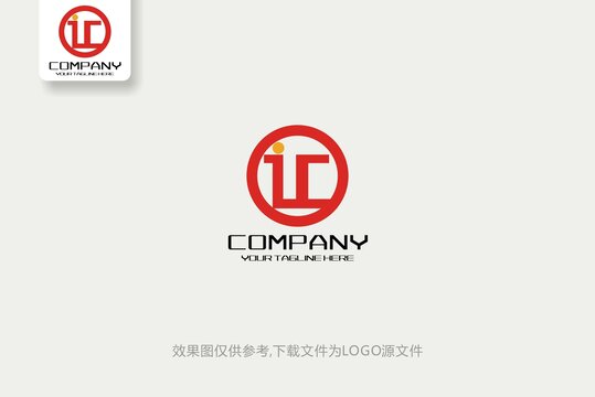 休闲娱乐英文I字母logo