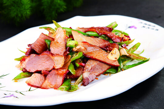 小炒腊肉