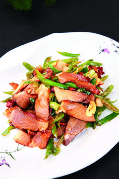 小炒腊肉