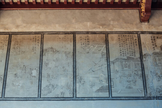 曹娥庙壁画
