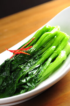 白灼菜心