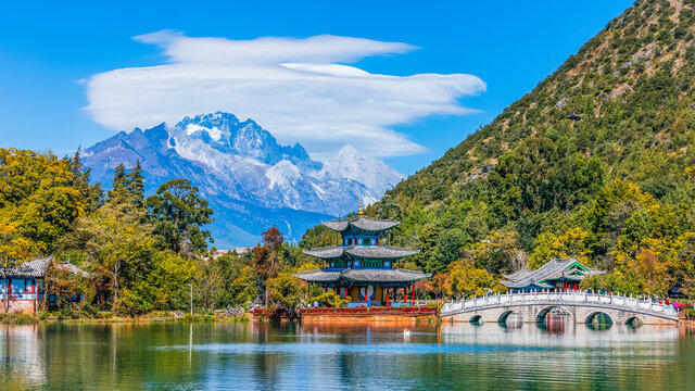 丽江古城玉泉公园