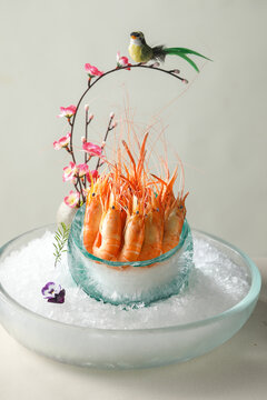 花雕醉沼虾