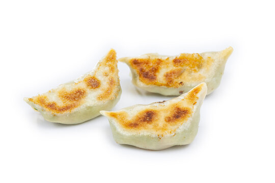 香煎韭菜饺子