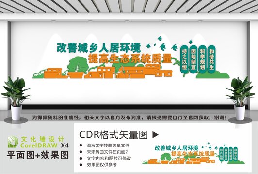 改善人居环境文化墙