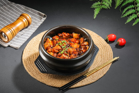 照烧鸡腿饭