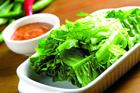 麻酱油麦菜