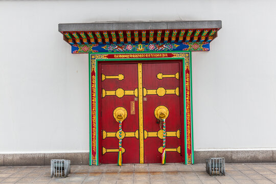 藏族传统建筑雕饰
