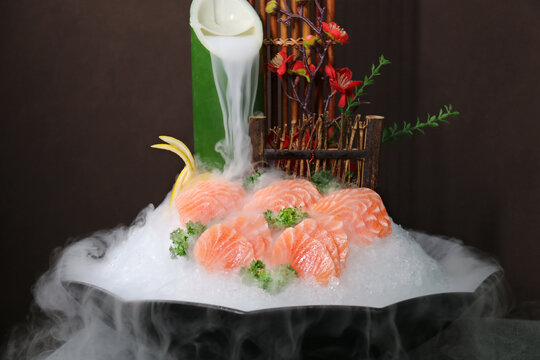 三文鱼刺身