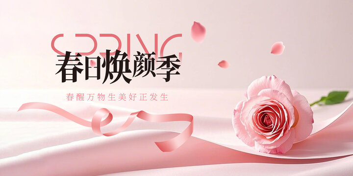 春季美容焕新季节KV
