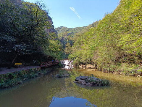 龙潭大峡谷风光