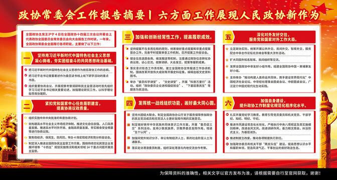 政协工作报告