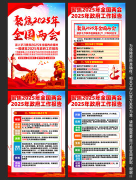 2025两会展板