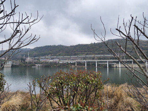 澧水河两岸