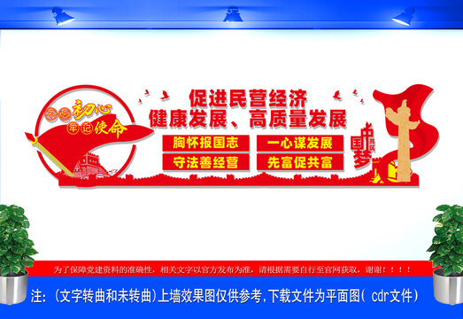 民营经济发展文化墙