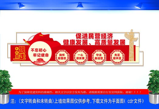 民营经济发展文化墙