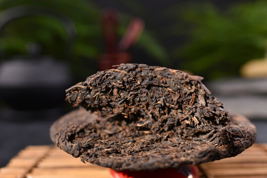 云南普洱茶熟茶茶饼