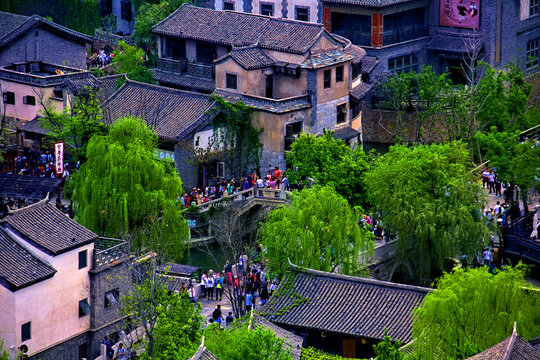 密云古北水镇景观园林