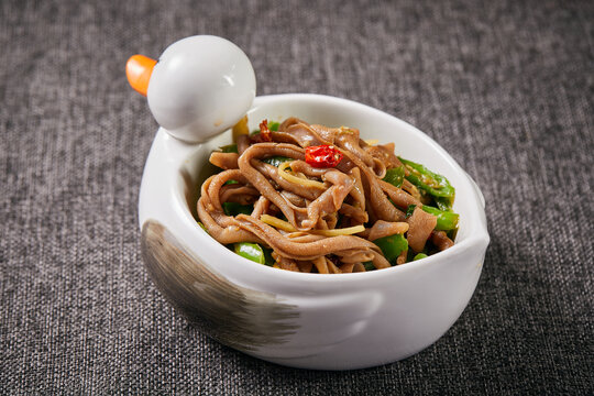 凉拌鹅肠