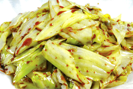 腊肉手撕包菜
