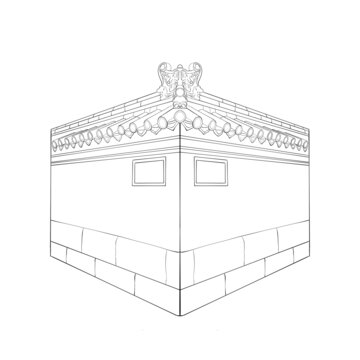 大学路红墙