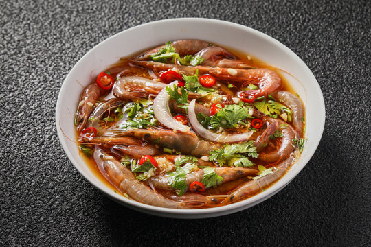 生腌大虾