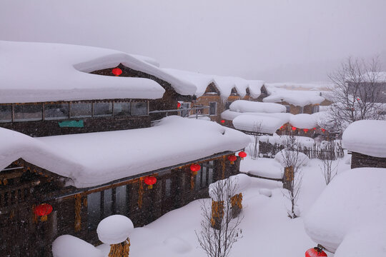 水墨雪乡