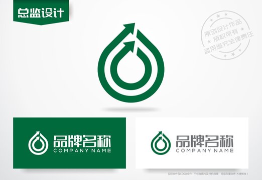水滴logo公司标志设计