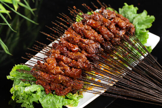 香辣疙瘩筋烤肉筋烤筋烤牛肉