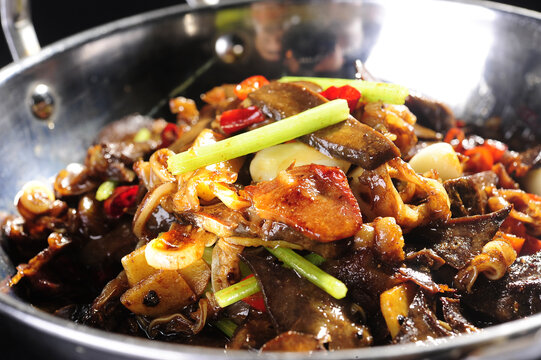 干锅羊杂