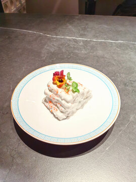 中国美食椰汁山药