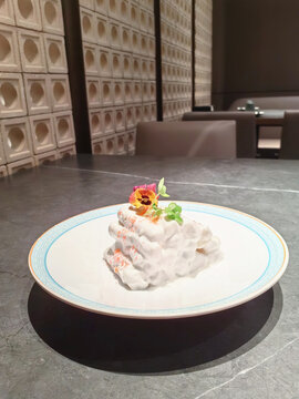 中国美食椰汁山药