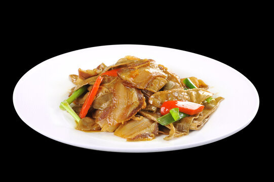 腊肉焖干梅豆