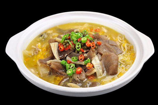 酸辣毛肚