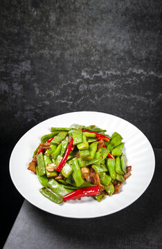肉炒豆角