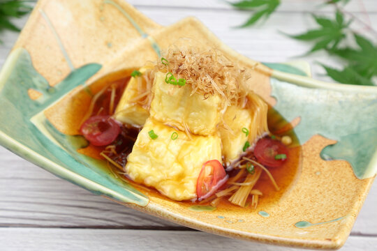 海鲜丝豆腐