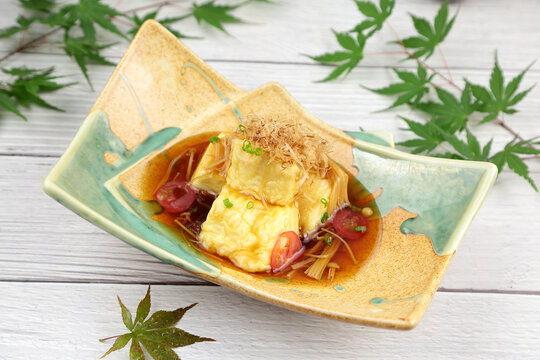 海鲜丝豆腐