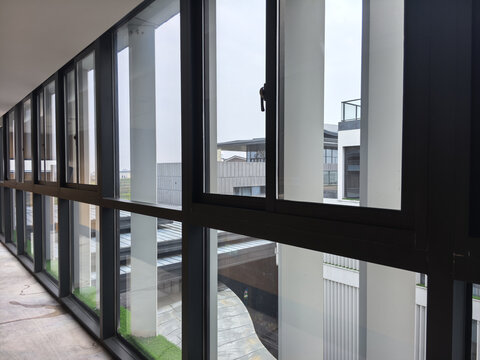 酒店房间床艺过道连廊走廊