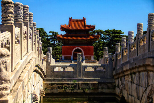 清东陵景陵碑亭